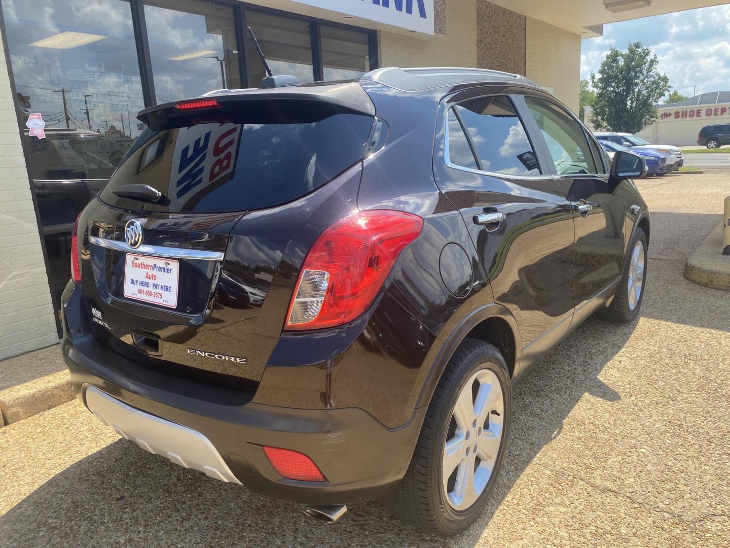 2016 BROWN BUICK ENCORE BASE (KL4CJASB9GB) , located at 922 W. Beacon St., Philadelphia, MS, 39350, (601) 650-3675, 32.770447, -89.127151 - Photo#5