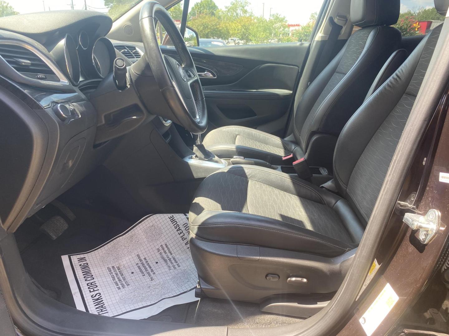 2016 BROWN BUICK ENCORE BASE (KL4CJASB9GB) , located at 922 W. Beacon St., Philadelphia, MS, 39350, (601) 650-3675, 32.770447, -89.127151 - Photo#9