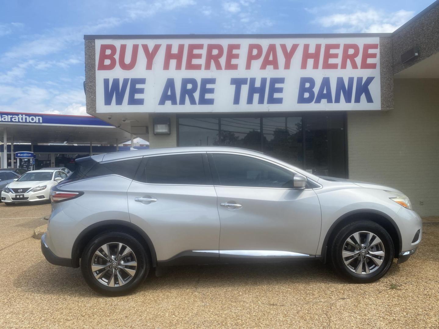 2016 SILVER NISSAN MURANO S (5N1AZ2MG9GN) , located at 922 W. Beacon St., Philadelphia, MS, 39350, (601) 650-3675, 32.770447, -89.127151 - Photo#6