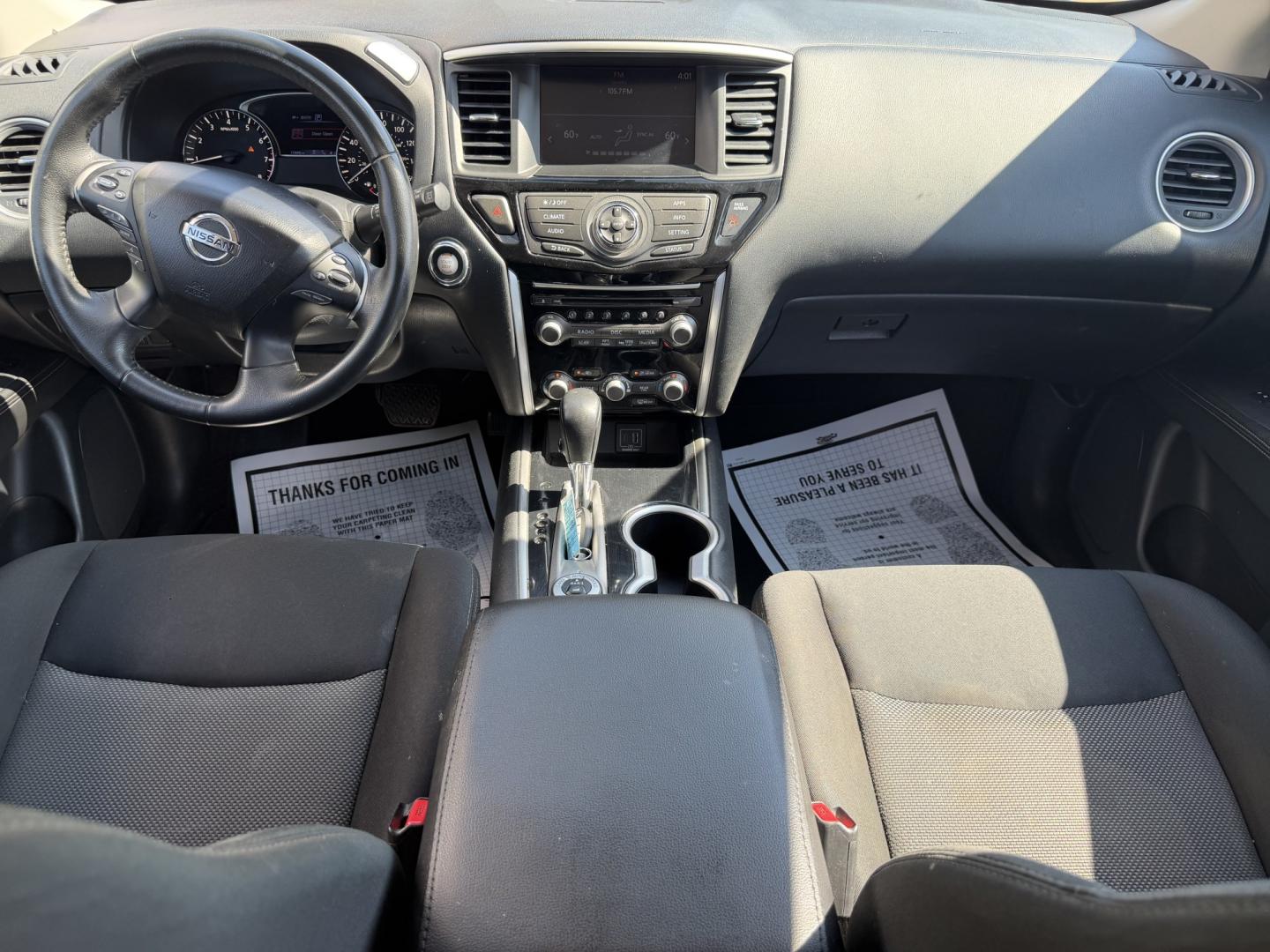 2019 BLACK NISSAN PATHFINDER SV (5N1DR2MMXKC) , located at 922 W. Beacon St., Philadelphia, MS, 39350, (601) 650-3675, 32.770447, -89.127151 - Photo#16