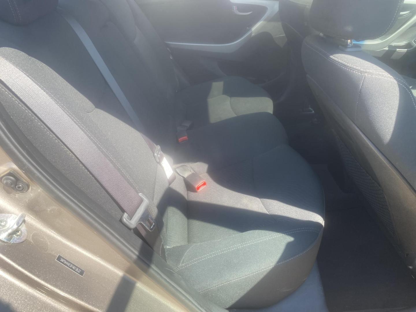 2015 TAN HYUNDAI ELANTRA SE (5NPDH4AE0FH) , located at 922 W. Beacon St., Philadelphia, MS, 39350, (601) 650-3675, 32.770447, -89.127151 - Photo#14