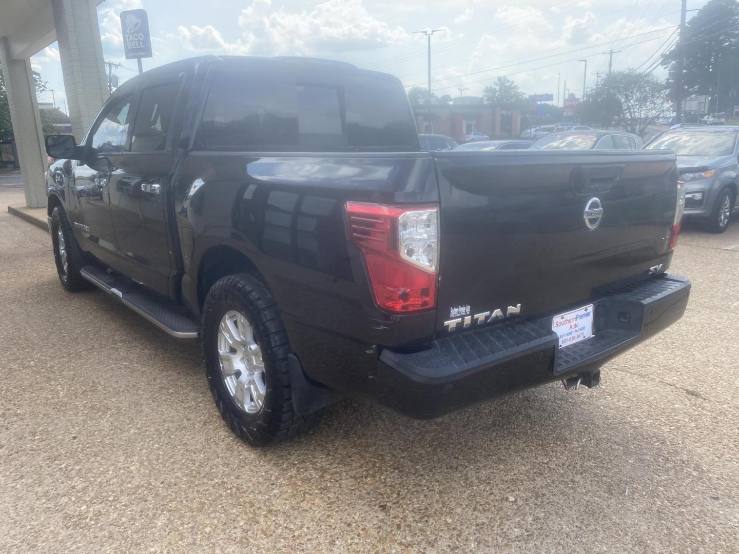 2017 BLACK NISSAN TITAN SV (1N6AA1E65HN) , located at 922 W. Beacon St., Philadelphia, MS, 39350, (601) 650-3675, 32.770447, -89.127151 - Photo#3