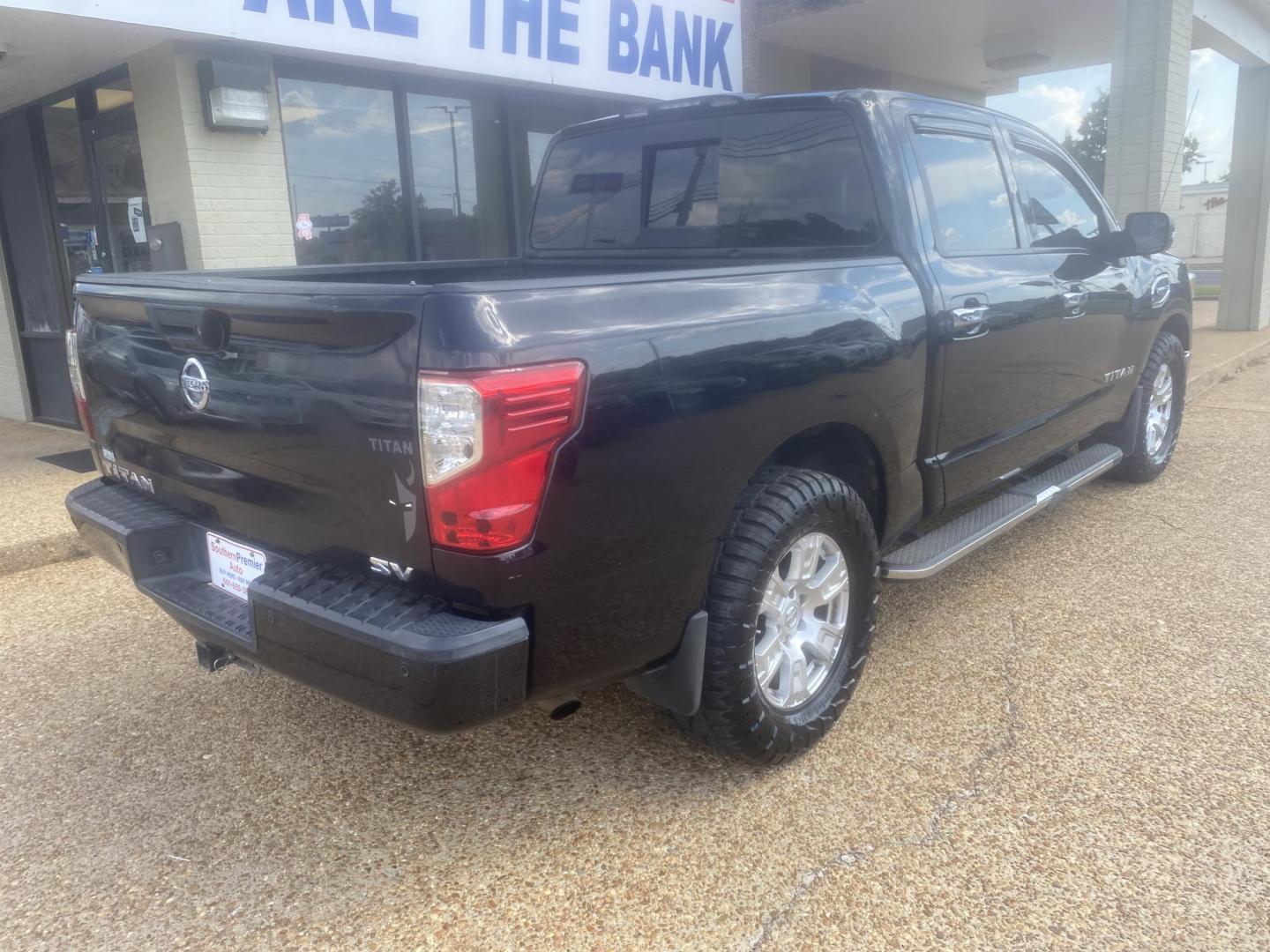 2017 BLACK NISSAN TITAN SV (1N6AA1E65HN) , located at 922 W. Beacon St., Philadelphia, MS, 39350, (601) 650-3675, 32.770447, -89.127151 - Photo#5