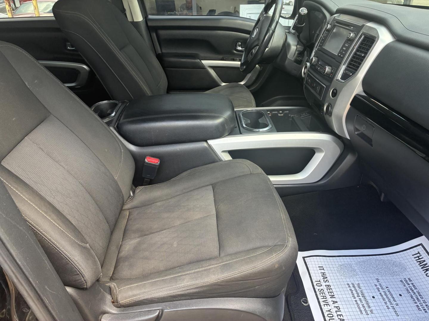 2017 BLACK NISSAN TITAN SV (1N6AA1E65HN) , located at 922 W. Beacon St., Philadelphia, MS, 39350, (601) 650-3675, 32.770447, -89.127151 - Photo#10