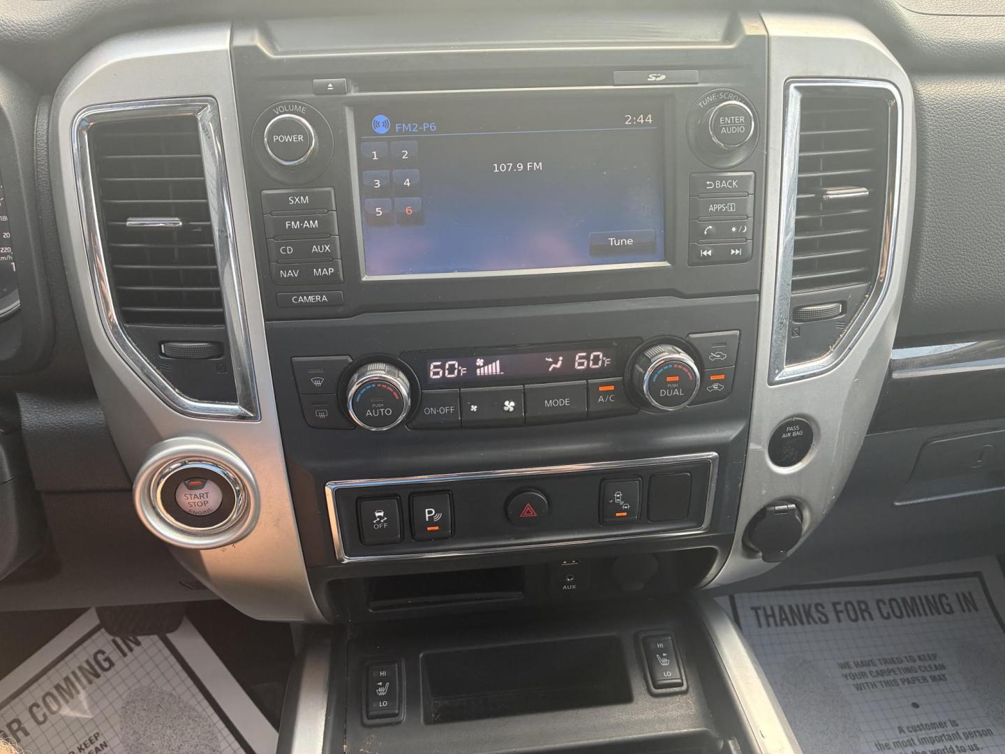 2017 BLACK NISSAN TITAN SV (1N6AA1E65HN) , located at 922 W. Beacon St., Philadelphia, MS, 39350, (601) 650-3675, 32.770447, -89.127151 - Photo#17