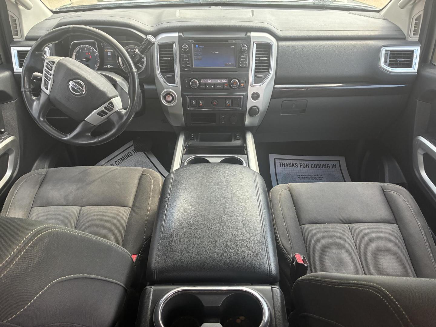 2017 BLACK NISSAN TITAN SV (1N6AA1E65HN) , located at 922 W. Beacon St., Philadelphia, MS, 39350, (601) 650-3675, 32.770447, -89.127151 - Photo#16