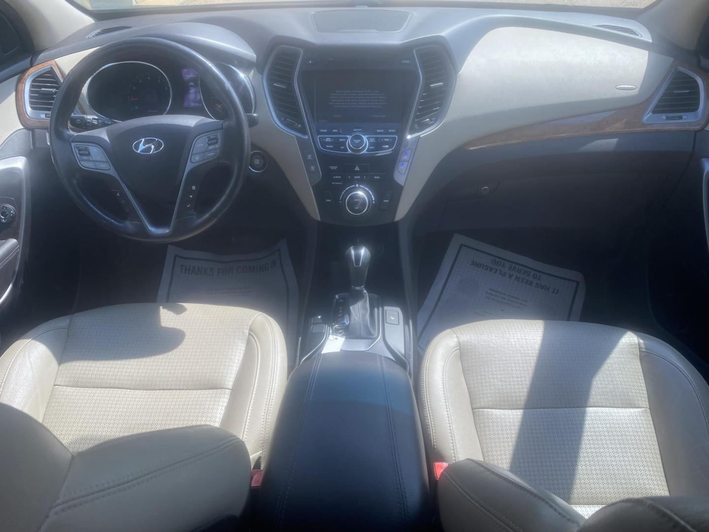 2013 BROWN HYUNDAI SANTA FE SPORT (5XYZU3LB3DG) , located at 922 W. Beacon St., Philadelphia, MS, 39350, (601) 650-3675, 32.770447, -89.127151 - Photo#16