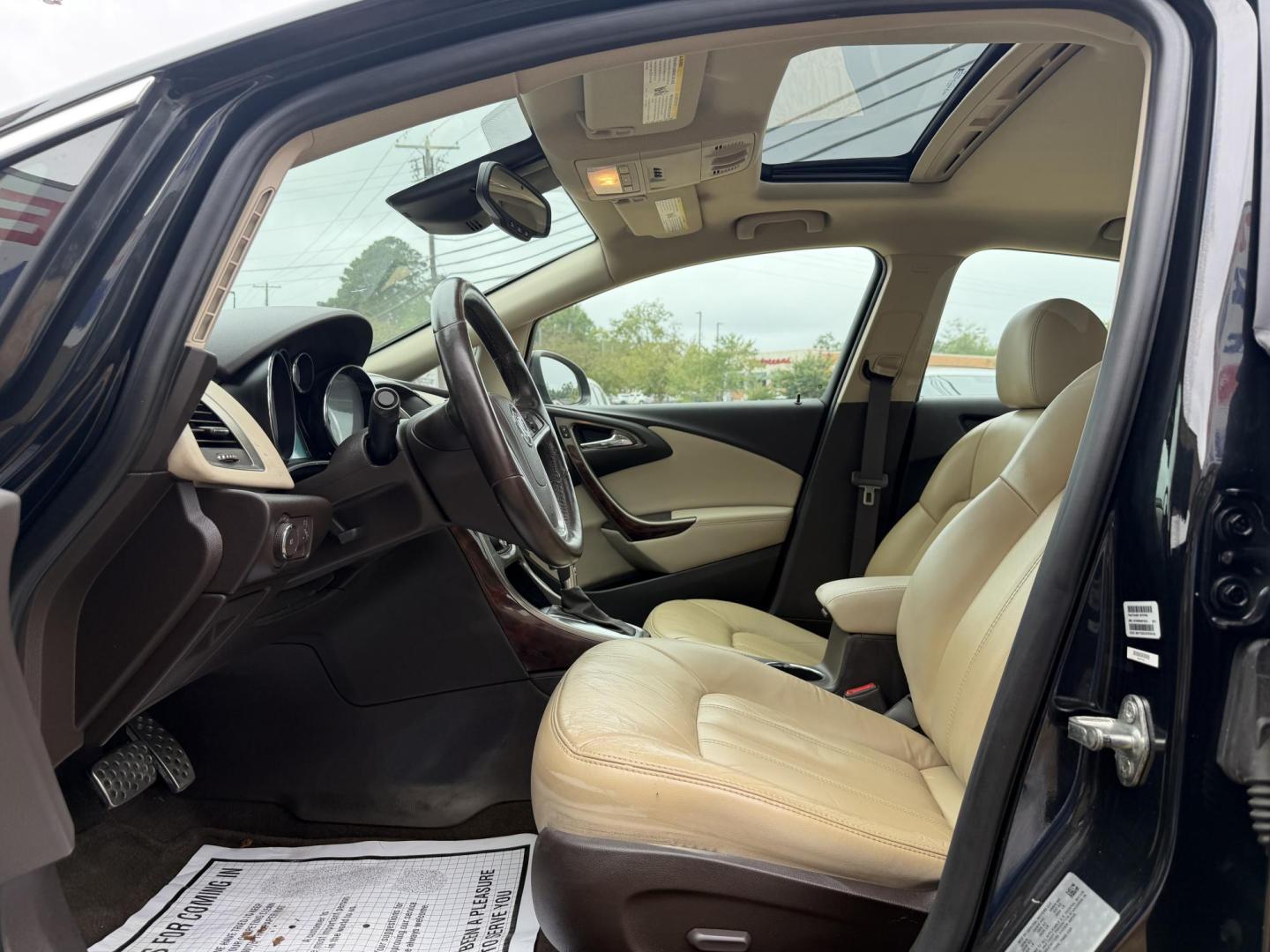 2014 BLACK BUICK VERANO PREMIUM (1G4PT5SV5E4) , located at 922 W. Beacon St., Philadelphia, MS, 39350, (601) 650-3675, 32.770447, -89.127151 - Photo#9