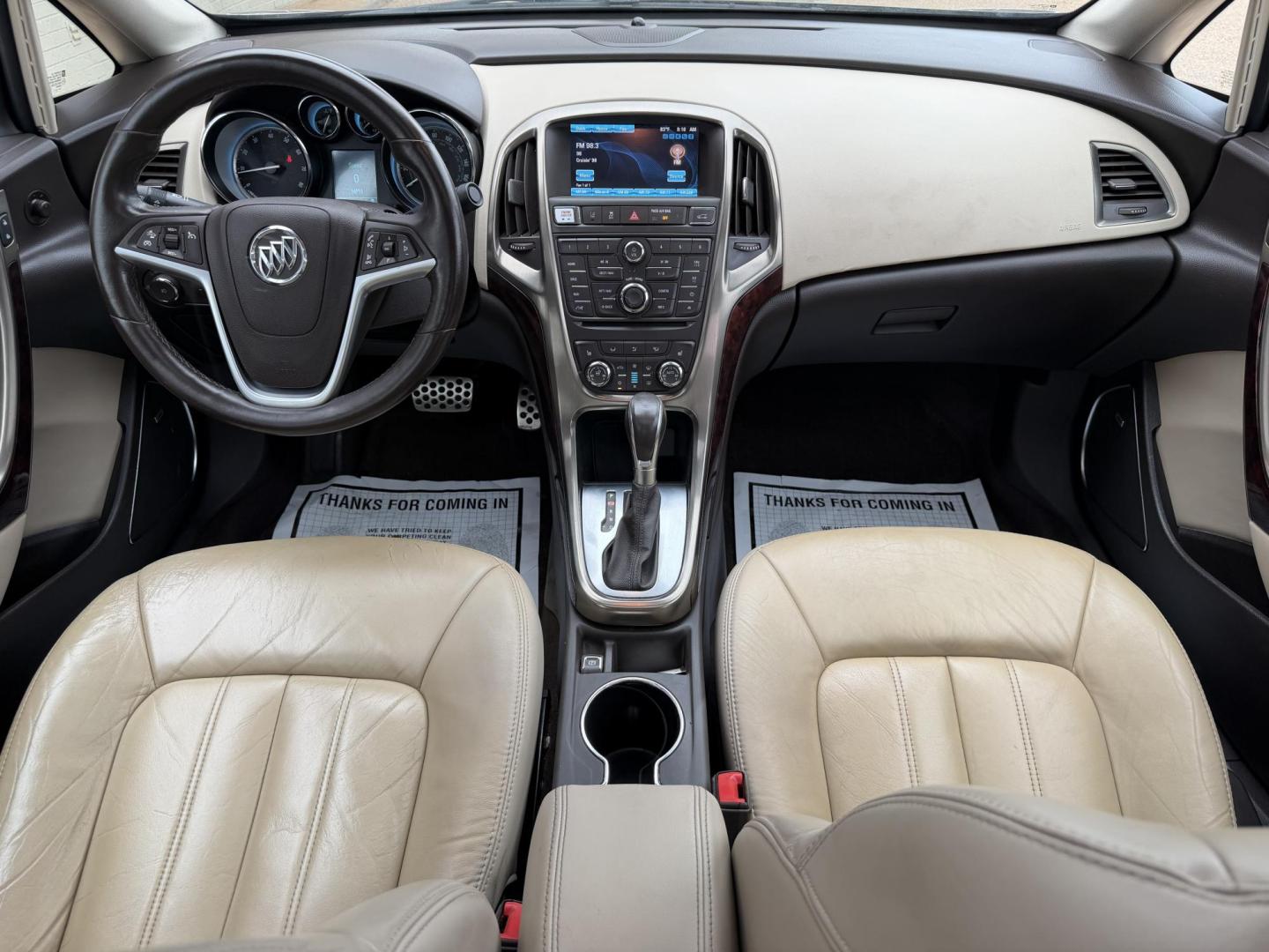 2014 BLACK BUICK VERANO PREMIUM (1G4PT5SV5E4) , located at 922 W. Beacon St., Philadelphia, MS, 39350, (601) 650-3675, 32.770447, -89.127151 - Photo#16