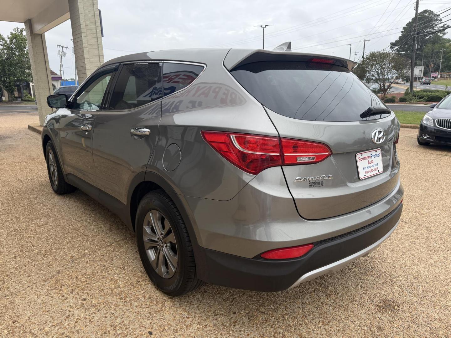 2014 GRAY HYUNDAI SANTA FE SPORT BASE (5XYZTDLB6EG) , located at 922 W. Beacon St., Philadelphia, MS, 39350, (601) 650-3675, 32.770447, -89.127151 - Photo#3