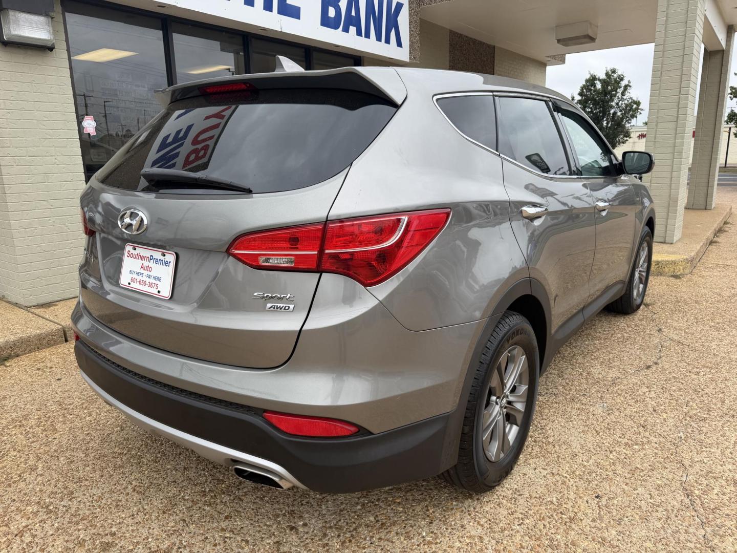 2014 GRAY HYUNDAI SANTA FE SPORT BASE (5XYZTDLB6EG) , located at 922 W. Beacon St., Philadelphia, MS, 39350, (601) 650-3675, 32.770447, -89.127151 - Photo#5