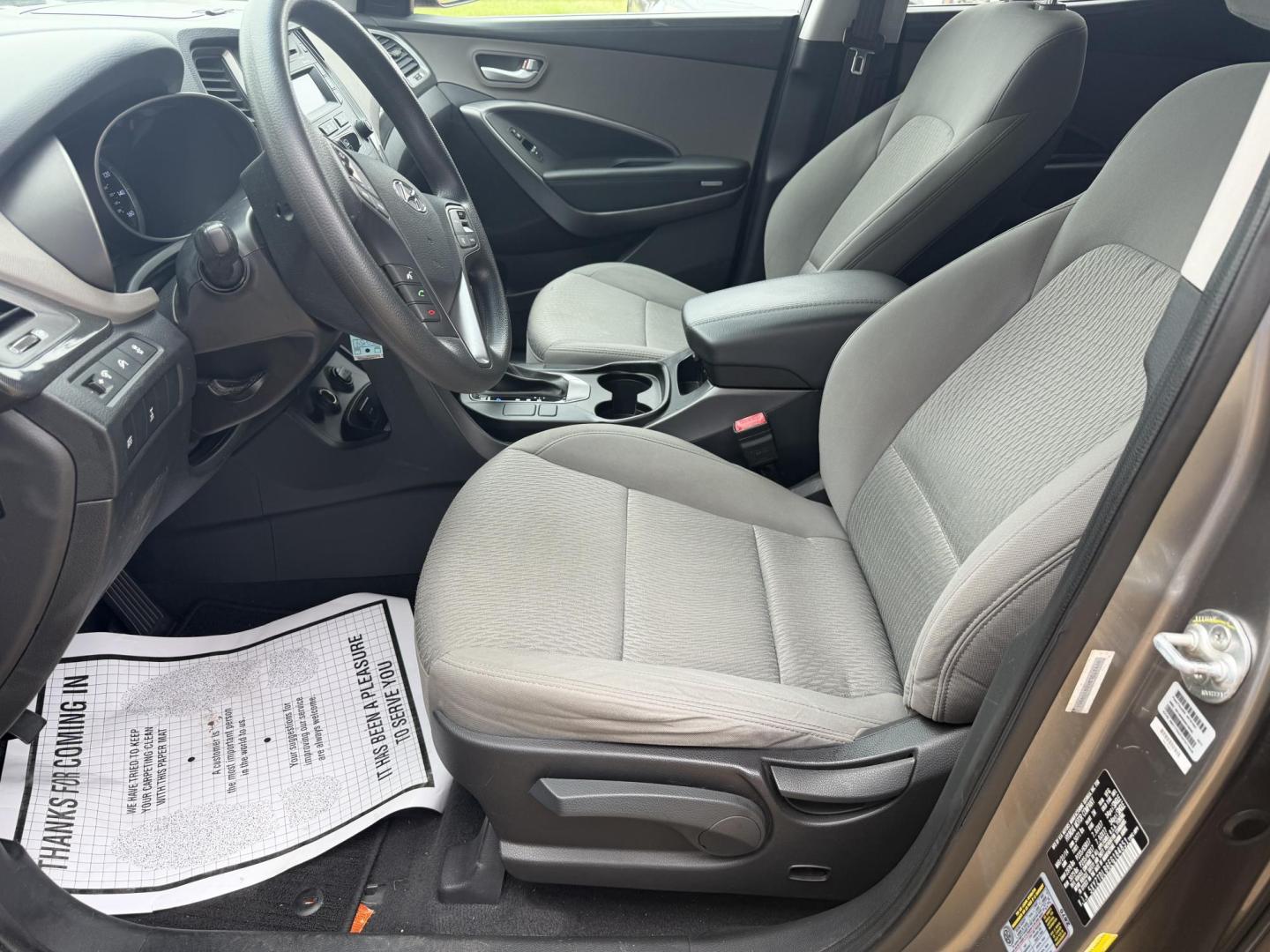 2014 GRAY HYUNDAI SANTA FE SPORT BASE (5XYZTDLB6EG) , located at 922 W. Beacon St., Philadelphia, MS, 39350, (601) 650-3675, 32.770447, -89.127151 - Photo#9