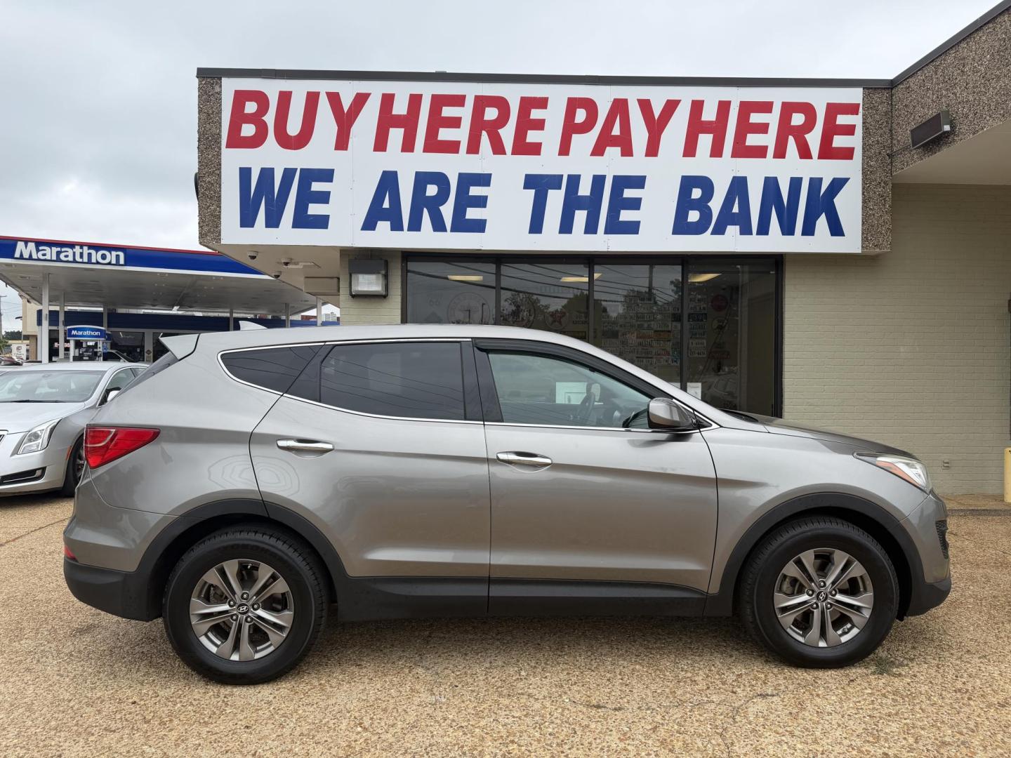 2014 GRAY HYUNDAI SANTA FE SPORT BASE (5XYZTDLB6EG) , located at 922 W. Beacon St., Philadelphia, MS, 39350, (601) 650-3675, 32.770447, -89.127151 - Photo#6
