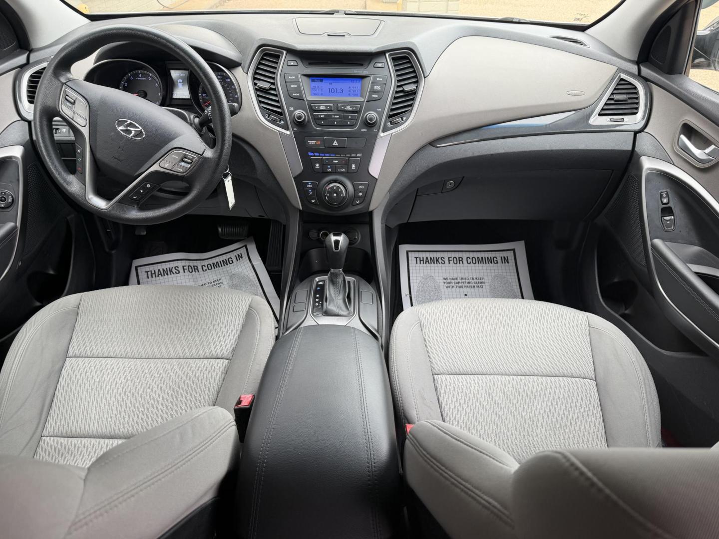 2014 GRAY HYUNDAI SANTA FE SPORT BASE (5XYZTDLB6EG) , located at 922 W. Beacon St., Philadelphia, MS, 39350, (601) 650-3675, 32.770447, -89.127151 - Photo#16