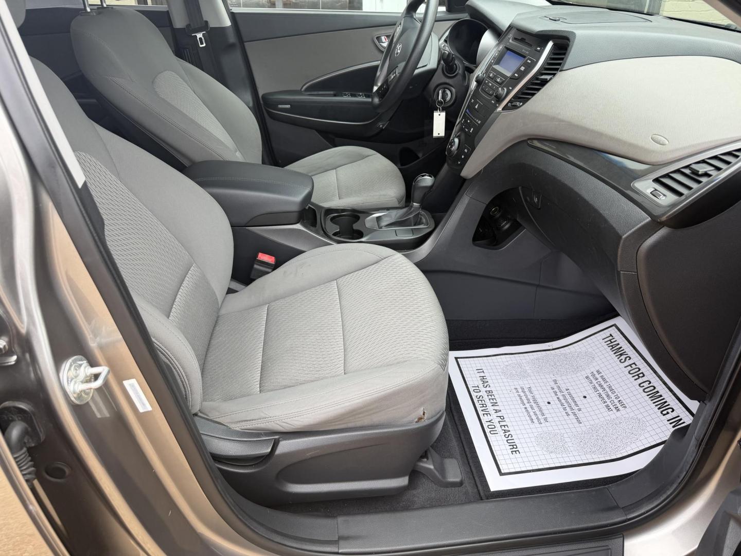 2014 GRAY HYUNDAI SANTA FE SPORT BASE (5XYZTDLB6EG) , located at 922 W. Beacon St., Philadelphia, MS, 39350, (601) 650-3675, 32.770447, -89.127151 - Photo#10