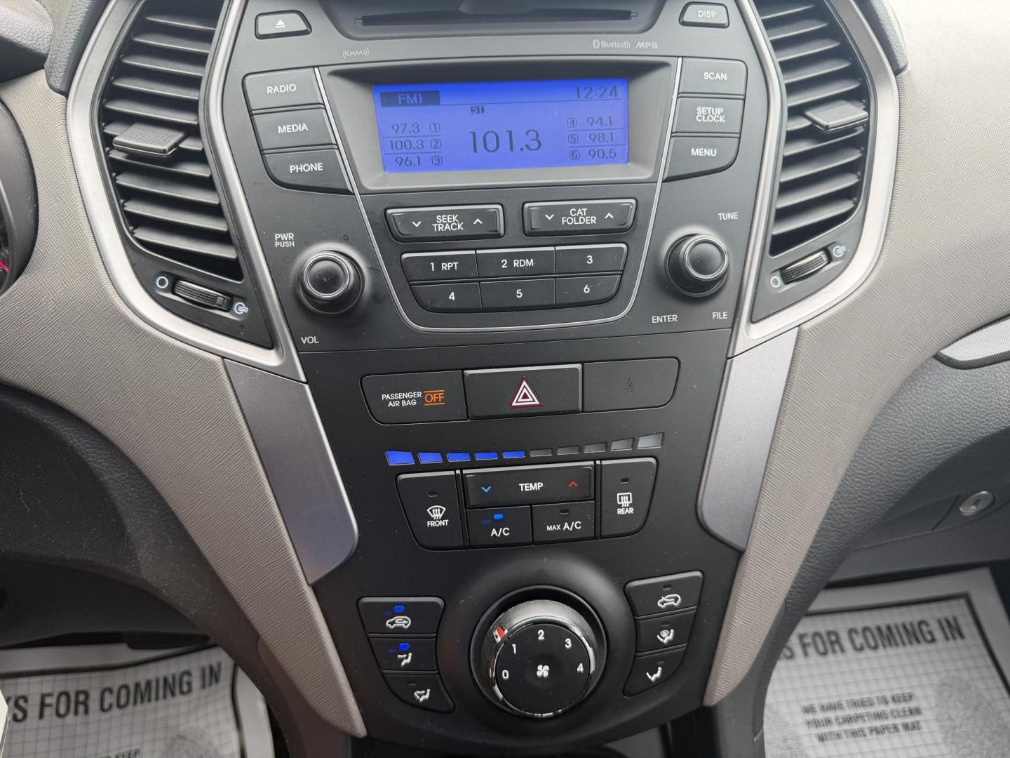 2014 GRAY HYUNDAI SANTA FE SPORT BASE (5XYZTDLB6EG) , located at 922 W. Beacon St., Philadelphia, MS, 39350, (601) 650-3675, 32.770447, -89.127151 - Photo#17