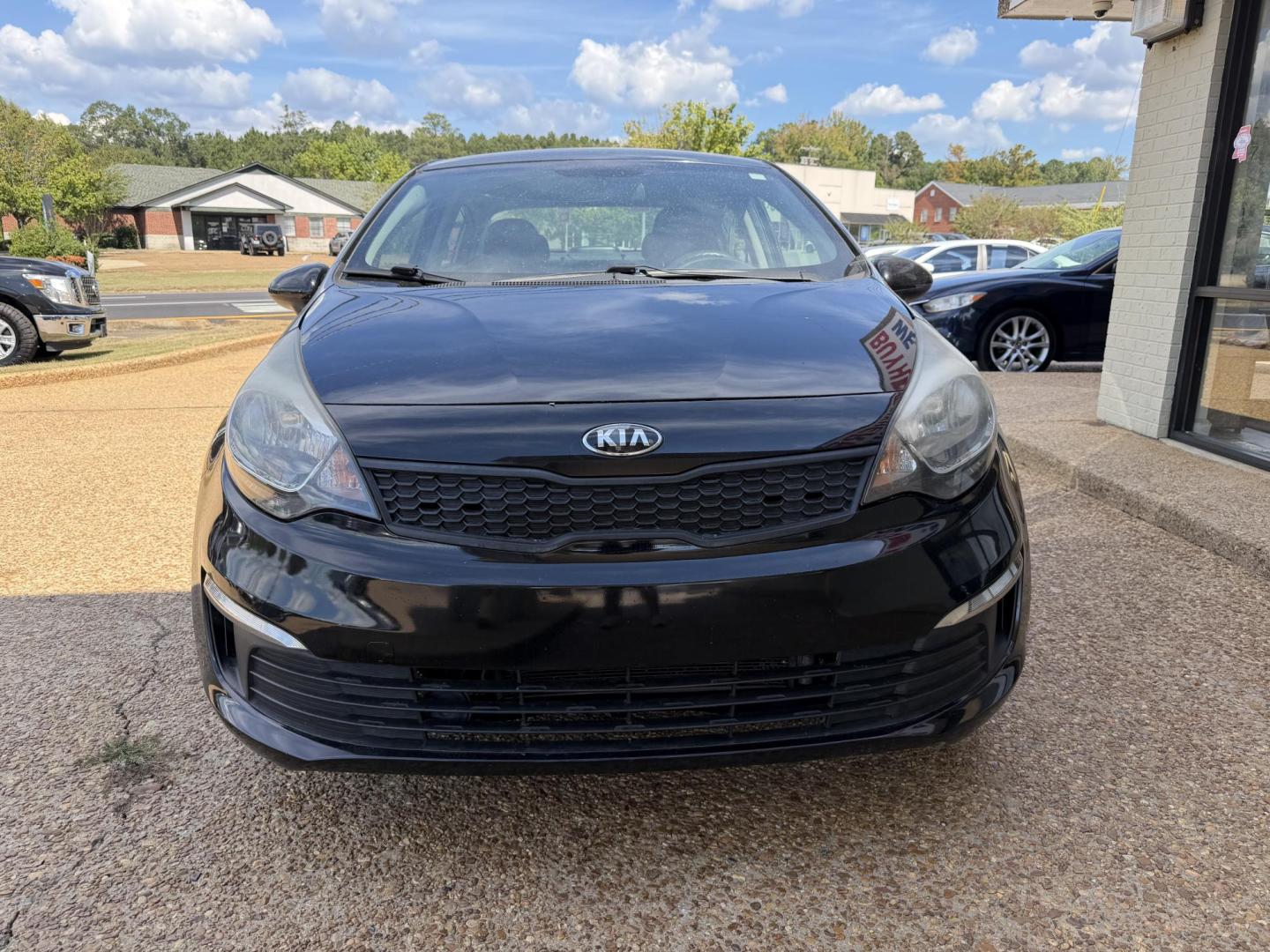2017 BLACK KIA RIO LX (KNADM4A31H6) , located at 922 W. Beacon St., Philadelphia, MS, 39350, (601) 650-3675, 32.770447, -89.127151 - Photo#1