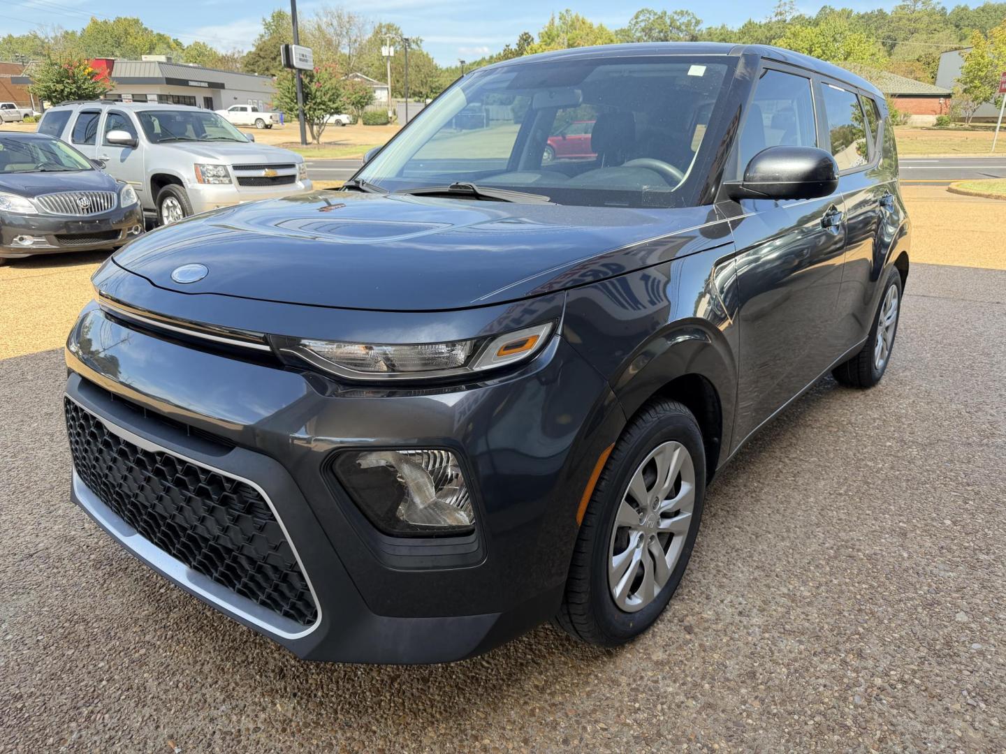 2020 GRAY KIA SOUL LX (KNDJ23AU3L7) , located at 922 W. Beacon St., Philadelphia, MS, 39350, (601) 650-3675, 32.770447, -89.127151 - Photo#2