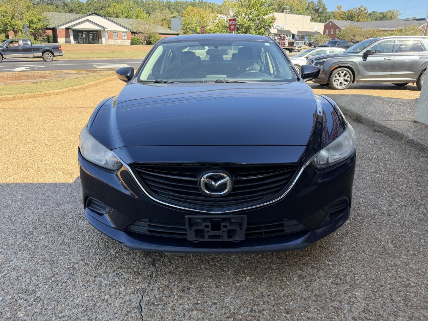 2016 BLUE MAZDA MAZDA6 TOURING (JM1GJ1V57G1) , located at 922 W. Beacon St., Philadelphia, MS, 39350, (601) 650-3675, 32.770447, -89.127151 - Photo#1