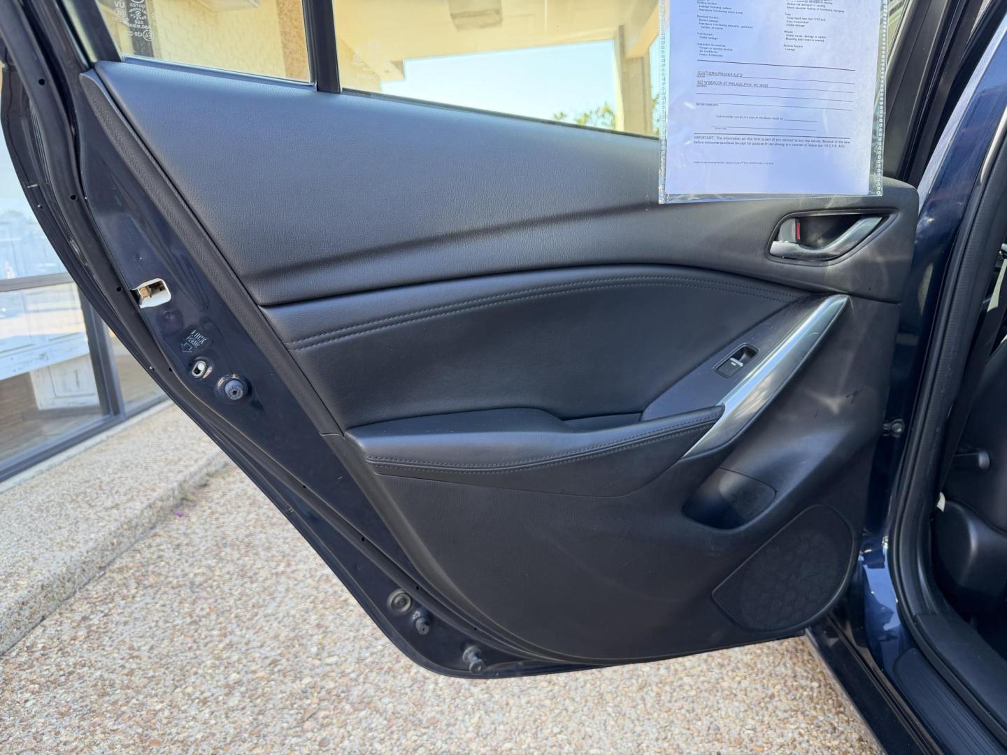 2016 BLUE MAZDA MAZDA6 TOURING (JM1GJ1V57G1) , located at 922 W. Beacon St., Philadelphia, MS, 39350, (601) 650-3675, 32.770447, -89.127151 - Photo#12