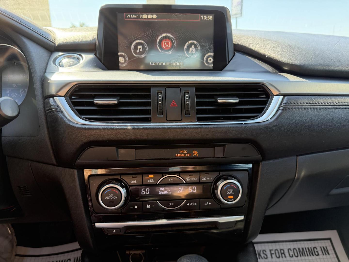 2016 BLUE MAZDA MAZDA6 TOURING (JM1GJ1V57G1) , located at 922 W. Beacon St., Philadelphia, MS, 39350, (601) 650-3675, 32.770447, -89.127151 - Photo#17