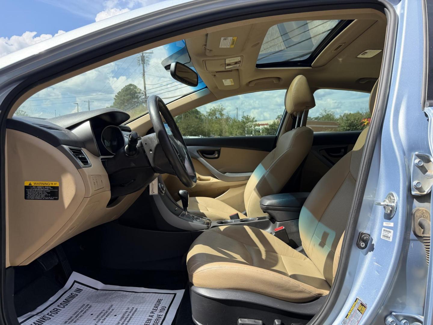 2013 BLUE HYUNDAI ELANTRA LIMITED (KMHDH4AE3DU) , located at 922 W. Beacon St., Philadelphia, MS, 39350, (601) 650-3675, 32.770447, -89.127151 - Photo#9