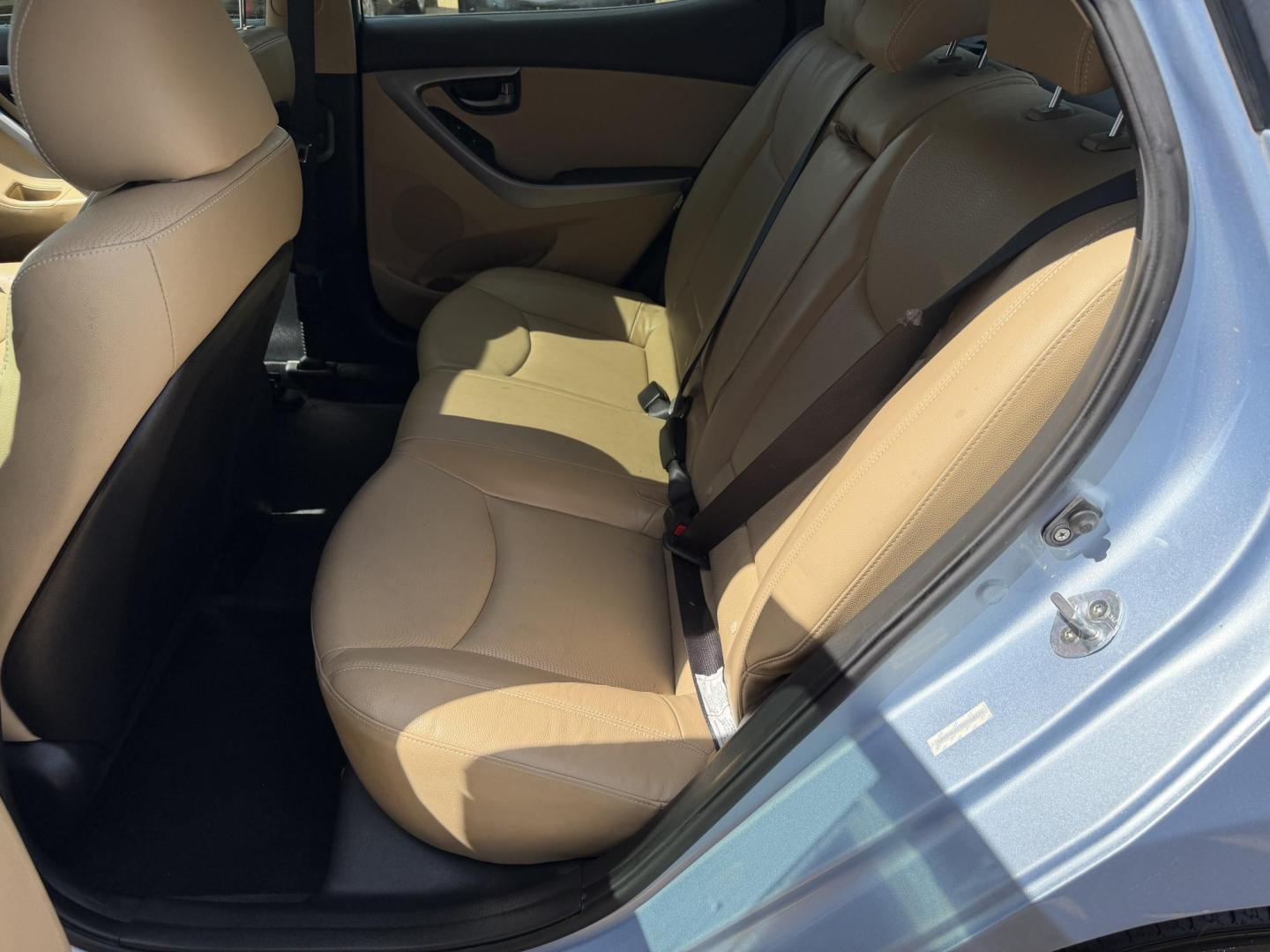 2013 BLUE HYUNDAI ELANTRA LIMITED (KMHDH4AE3DU) , located at 922 W. Beacon St., Philadelphia, MS, 39350, (601) 650-3675, 32.770447, -89.127151 - Photo#13