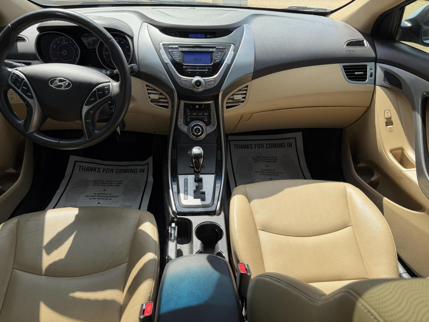 2013 BLUE HYUNDAI ELANTRA LIMITED (KMHDH4AE3DU) , located at 922 W. Beacon St., Philadelphia, MS, 39350, (601) 650-3675, 32.770447, -89.127151 - Photo#16