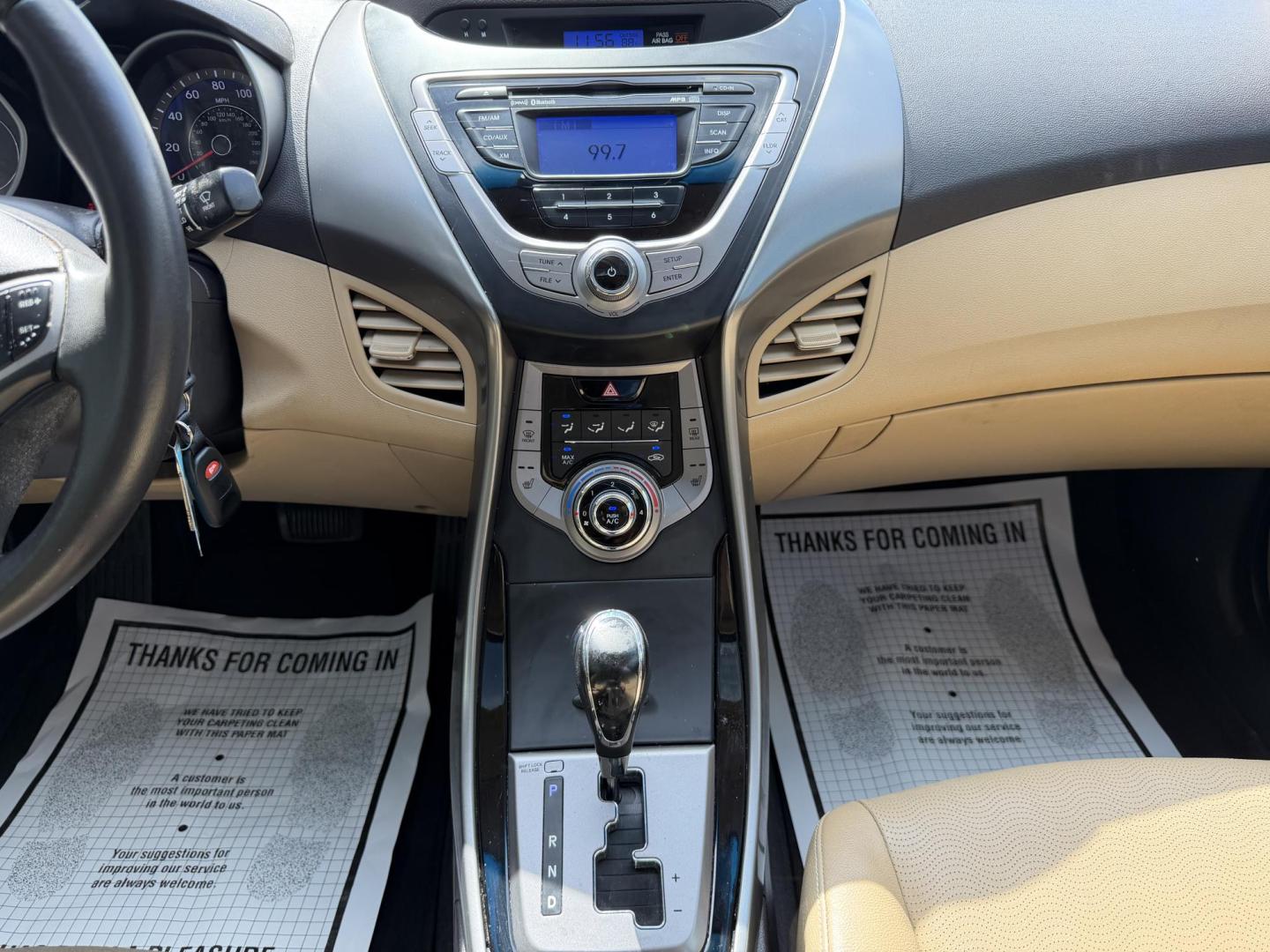 2013 BLUE HYUNDAI ELANTRA LIMITED (KMHDH4AE3DU) , located at 922 W. Beacon St., Philadelphia, MS, 39350, (601) 650-3675, 32.770447, -89.127151 - Photo#17