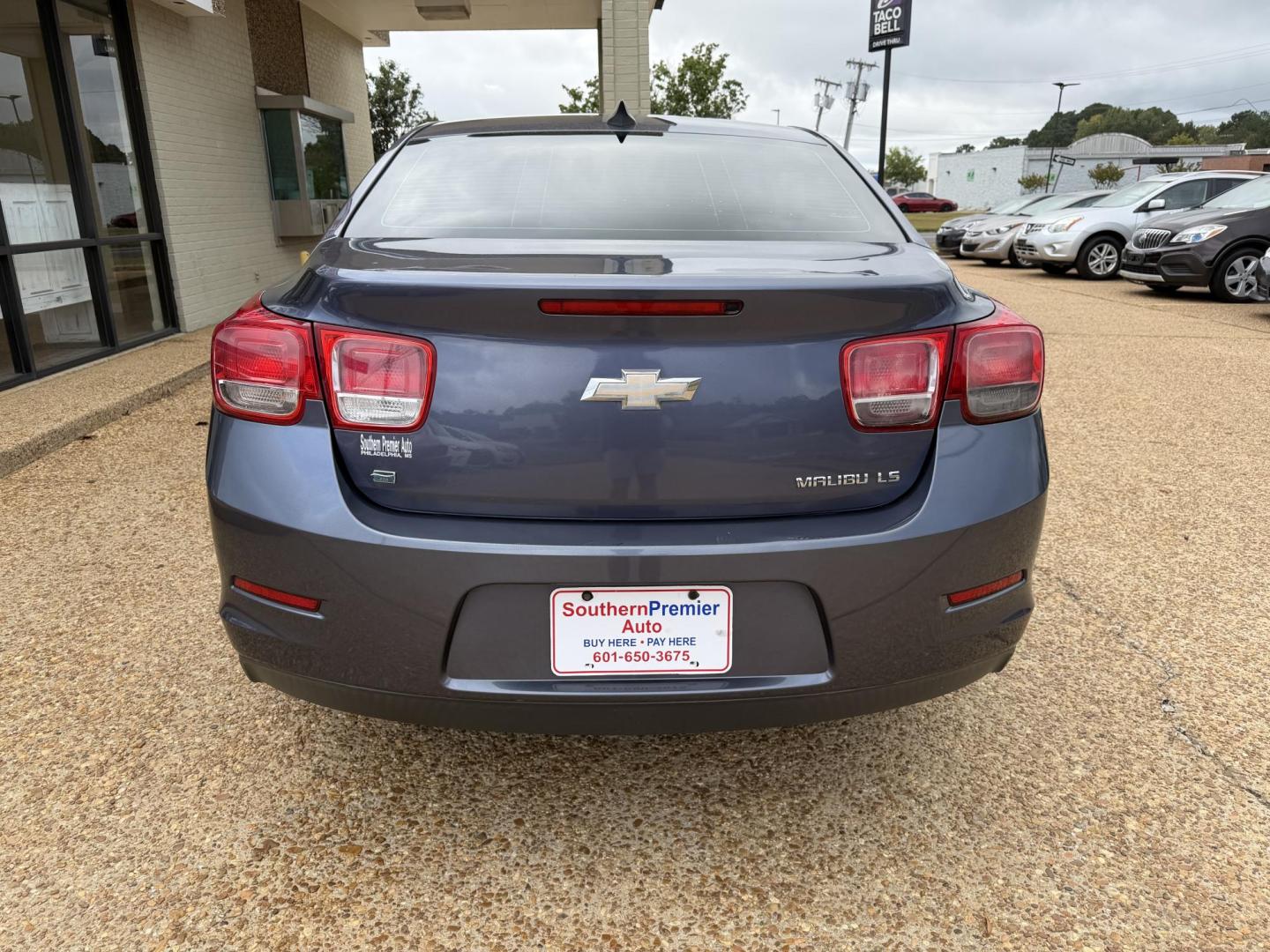 2015 BLUE CHEVROLET MALIBU LS (1G11B5SL4FF) , located at 922 W. Beacon St., Philadelphia, MS, 39350, (601) 650-3675, 32.770447, -89.127151 - Photo#4
