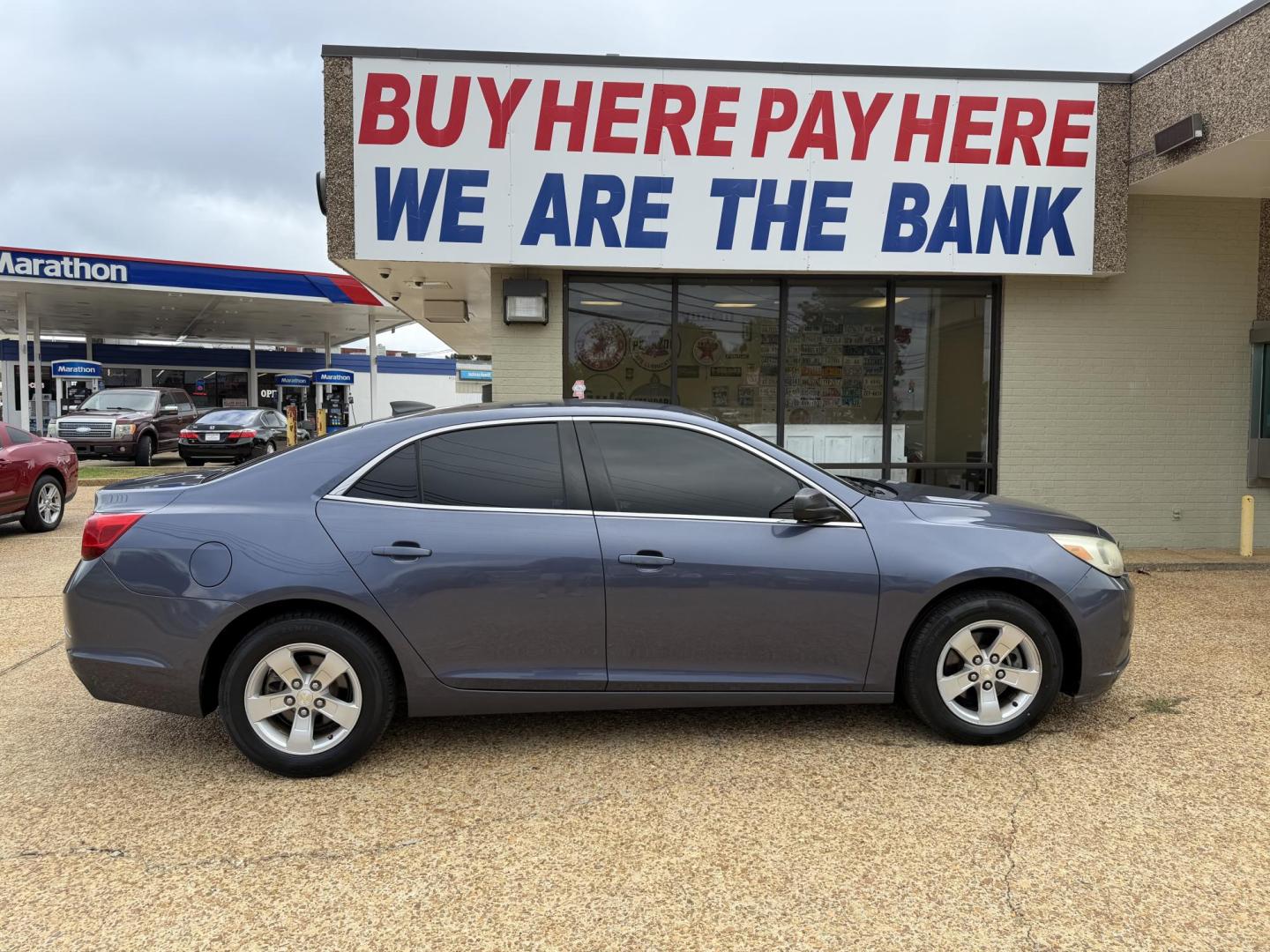 2015 BLUE CHEVROLET MALIBU LS (1G11B5SL4FF) , located at 922 W. Beacon St., Philadelphia, MS, 39350, (601) 650-3675, 32.770447, -89.127151 - Photo#6