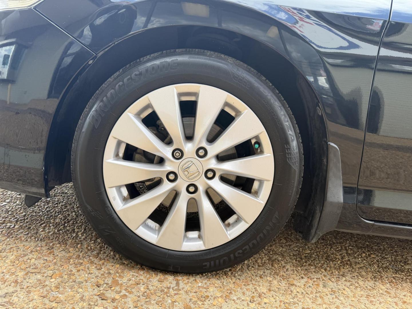 2013 BLACK HONDA ACCORD EX (1HGCR2F71DA) , located at 922 W. Beacon St., Philadelphia, MS, 39350, (601) 650-3675, 32.770447, -89.127151 - Photo#7