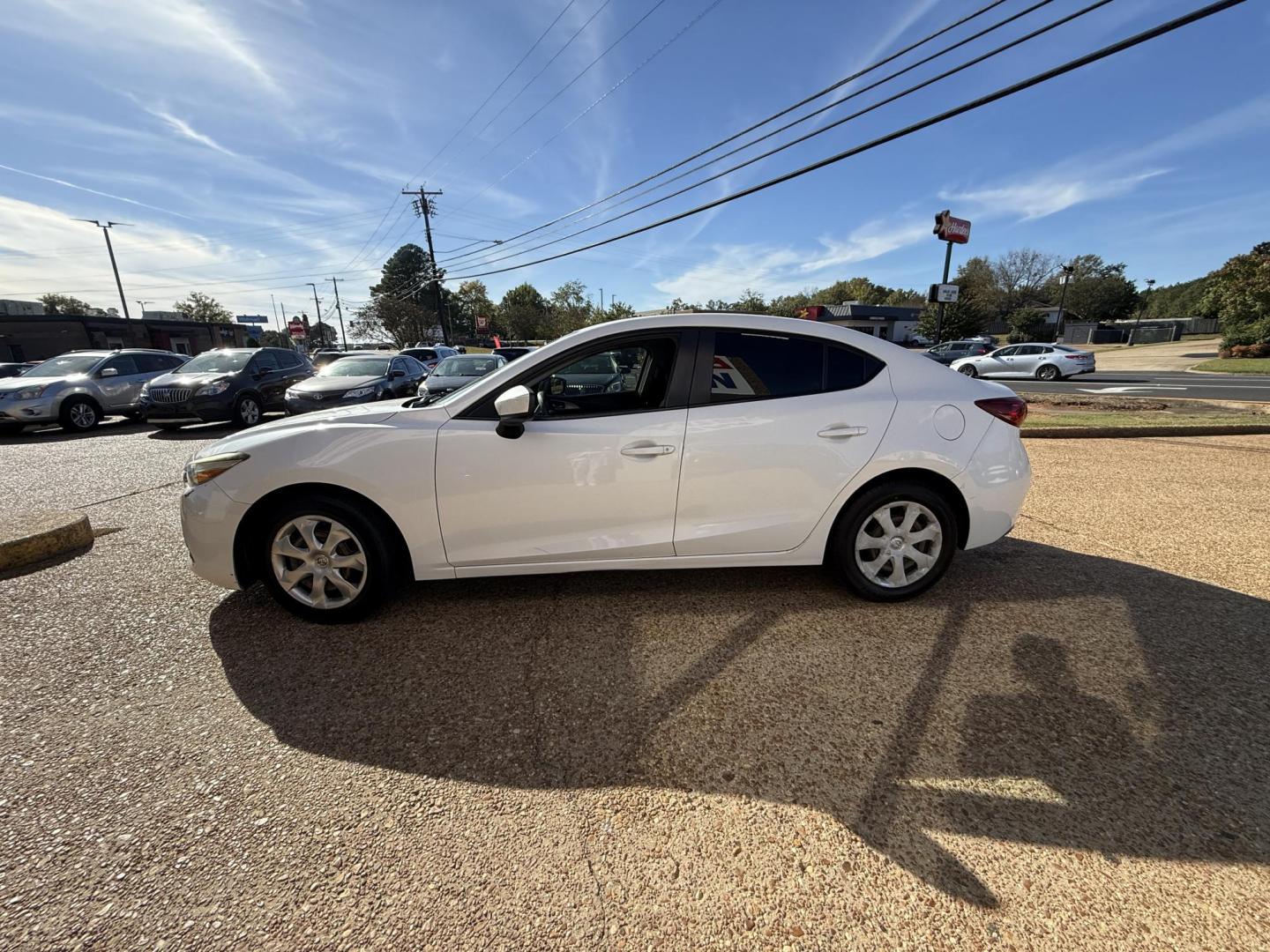 2017 WHITE MAZDA MAZDA3 SPORT (3MZBN1U70HM) , located at 922 W. Beacon St., Philadelphia, MS, 39350, (601) 650-3675, 32.770447, -89.127151 - Photo#3