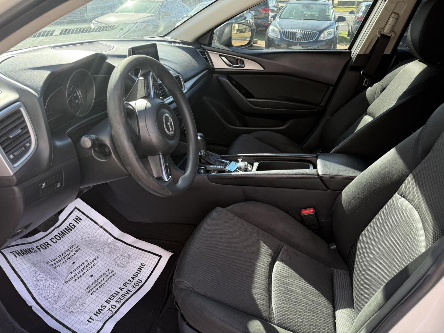 2017 WHITE MAZDA MAZDA3 SPORT (3MZBN1U70HM) , located at 922 W. Beacon St., Philadelphia, MS, 39350, (601) 650-3675, 32.770447, -89.127151 - Photo#12