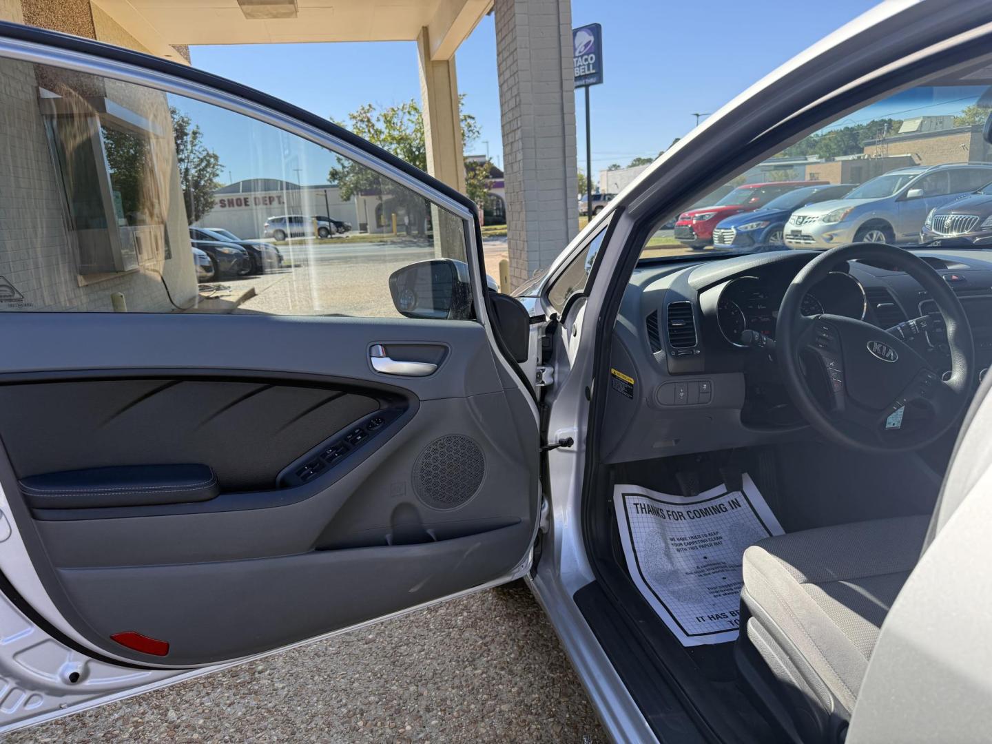 2017 GRAY KIA FORTE LX (3KPFK4A77HE) , located at 922 W. Beacon St., Philadelphia, MS, 39350, (601) 650-3675, 32.770447, -89.127151 - Photo#13