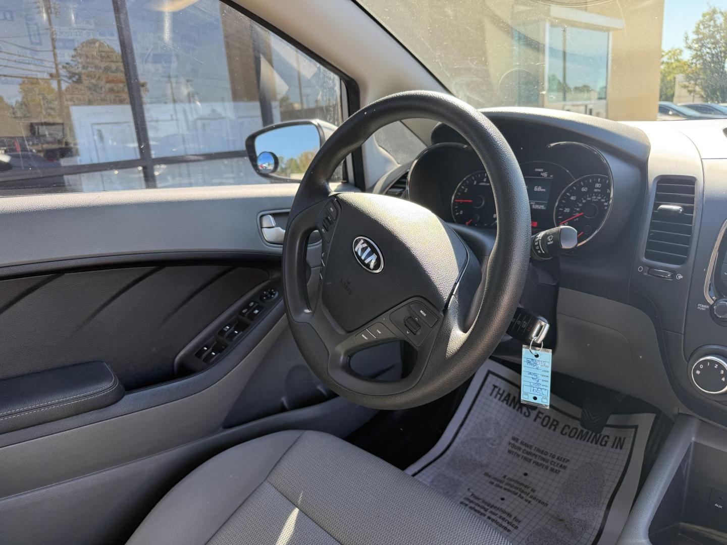 2017 GRAY KIA FORTE LX (3KPFK4A77HE) , located at 922 W. Beacon St., Philadelphia, MS, 39350, (601) 650-3675, 32.770447, -89.127151 - Photo#16