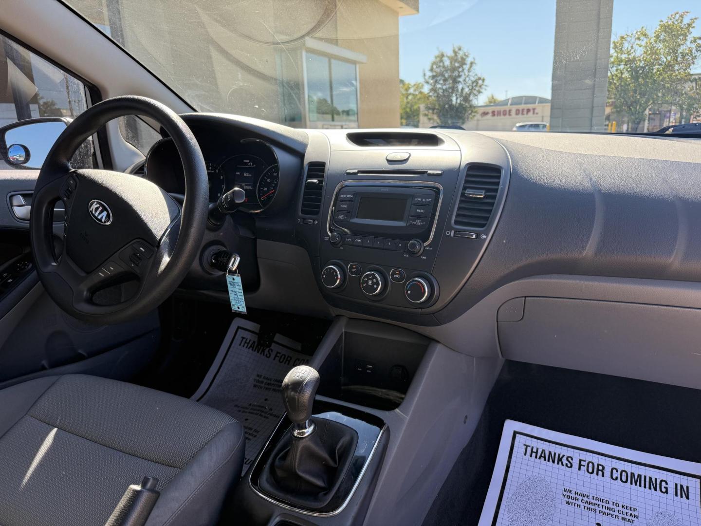 2017 GRAY KIA FORTE LX (3KPFK4A77HE) , located at 922 W. Beacon St., Philadelphia, MS, 39350, (601) 650-3675, 32.770447, -89.127151 - Photo#19