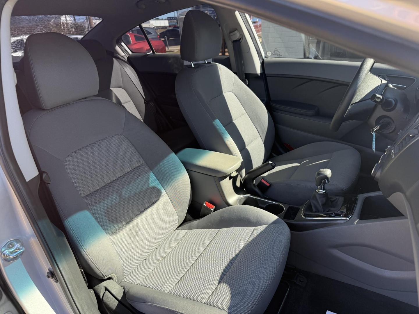 2017 GRAY KIA FORTE LX (3KPFK4A77HE) , located at 922 W. Beacon St., Philadelphia, MS, 39350, (601) 650-3675, 32.770447, -89.127151 - Photo#20