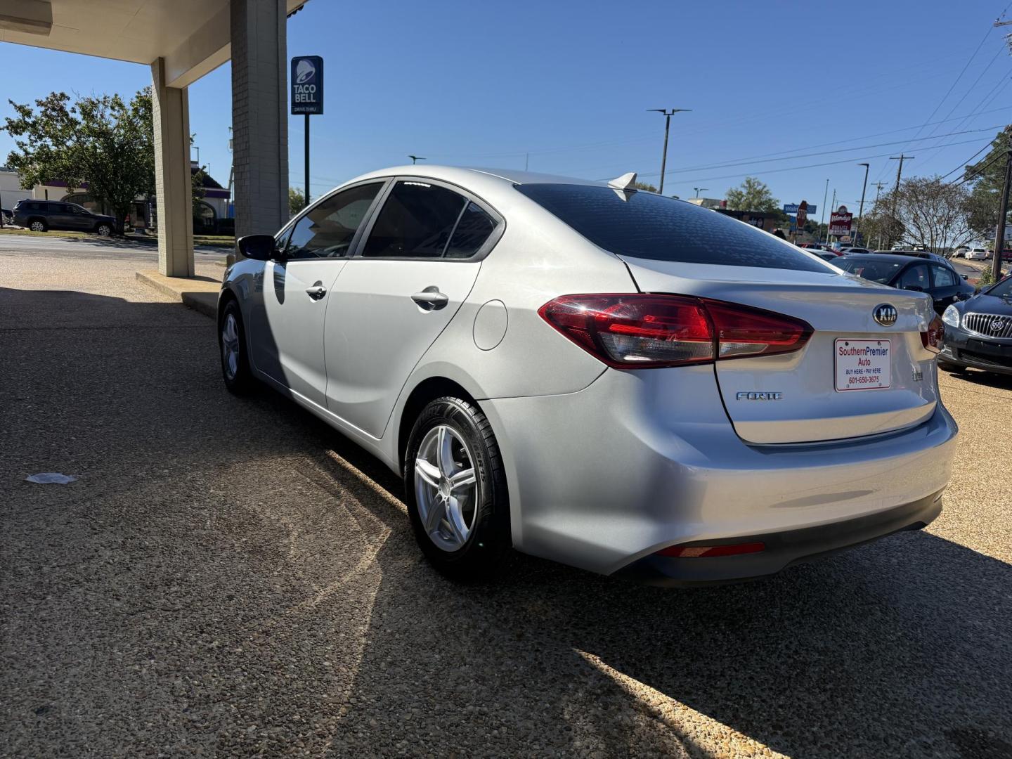 2017 GRAY KIA FORTE LX (3KPFK4A77HE) , located at 922 W. Beacon St., Philadelphia, MS, 39350, (601) 650-3675, 32.770447, -89.127151 - Photo#6