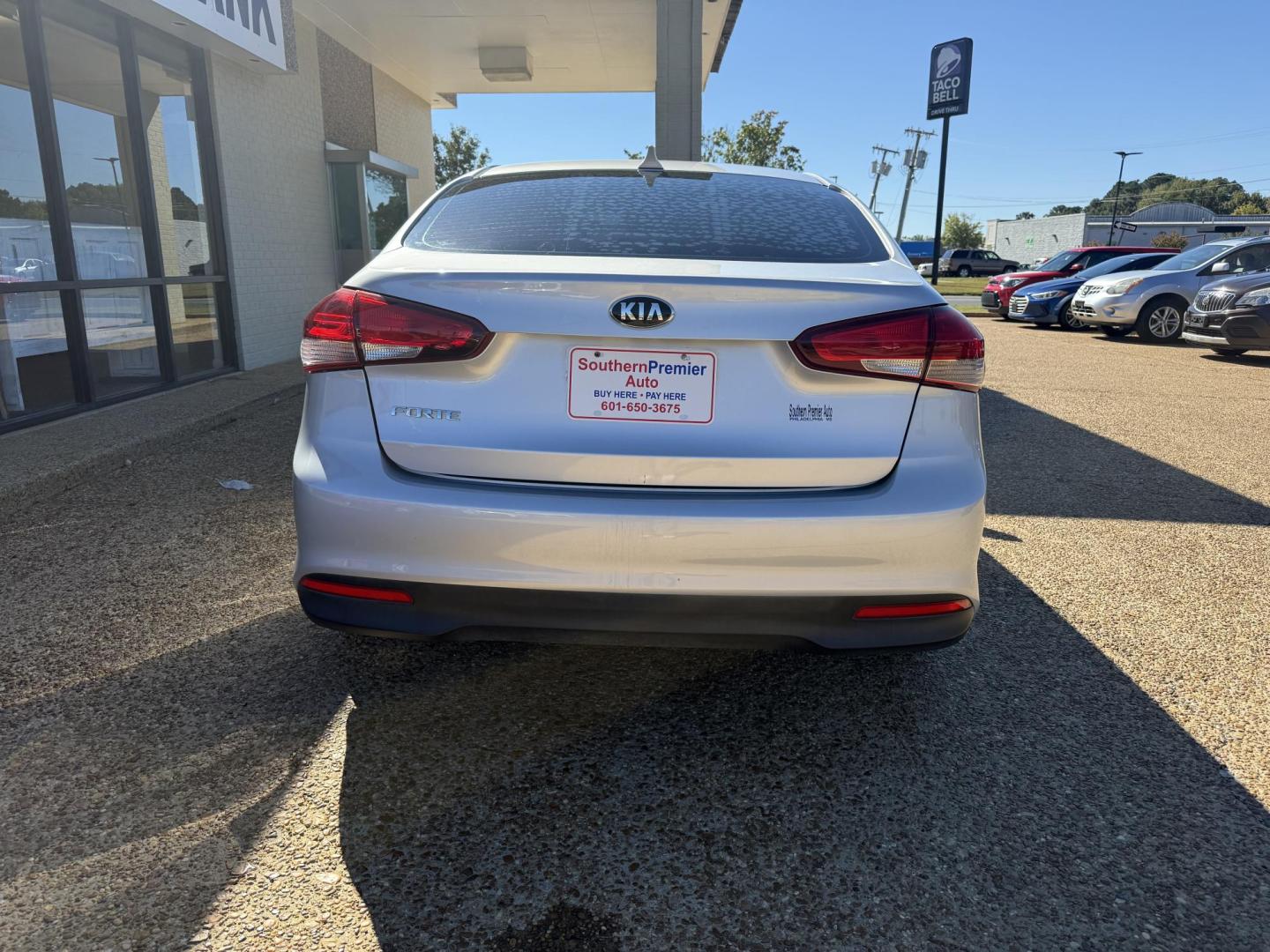 2017 GRAY KIA FORTE LX (3KPFK4A77HE) , located at 922 W. Beacon St., Philadelphia, MS, 39350, (601) 650-3675, 32.770447, -89.127151 - Photo#5