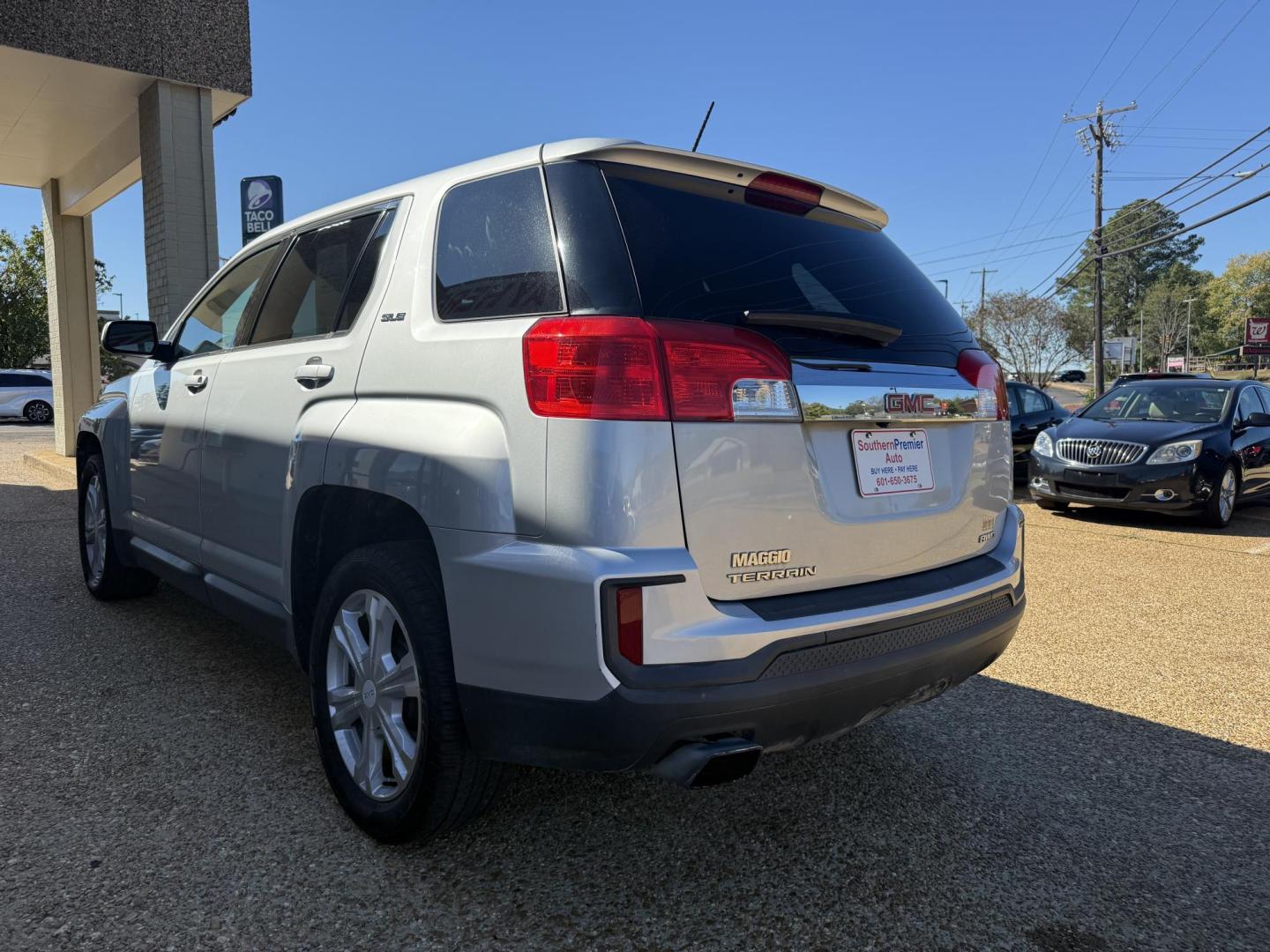 2017 SILVER GMC TERRAIN SLE1 (2GKFLSEK8H6) , located at 922 W. Beacon St., Philadelphia, MS, 39350, (601) 650-3675, 32.770447, -89.127151 - Photo#6