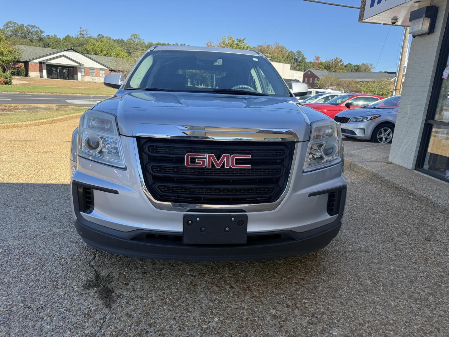 2017 SILVER GMC TERRAIN SLE1 (2GKFLSEK8H6) , located at 922 W. Beacon St., Philadelphia, MS, 39350, (601) 650-3675, 32.770447, -89.127151 - Photo#1