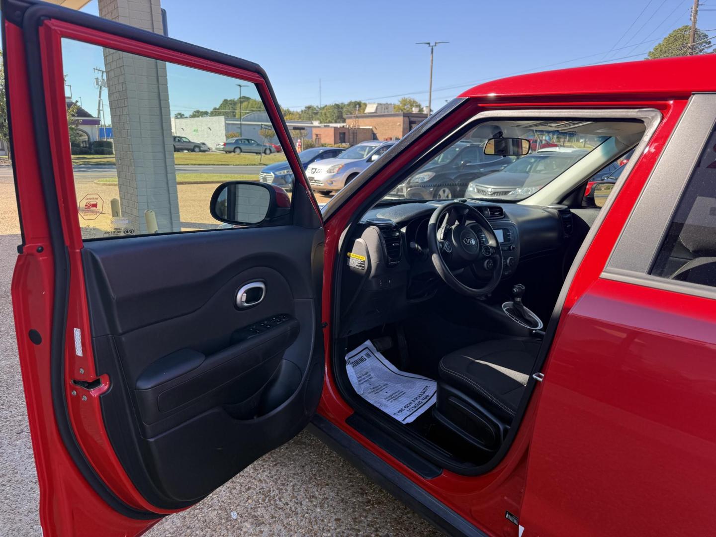 2016 RED KIA SOUL + (PLUS) (KNDJP3A59G7) , located at 922 W. Beacon St., Philadelphia, MS, 39350, (601) 650-3675, 32.770447, -89.127151 - Photo#8
