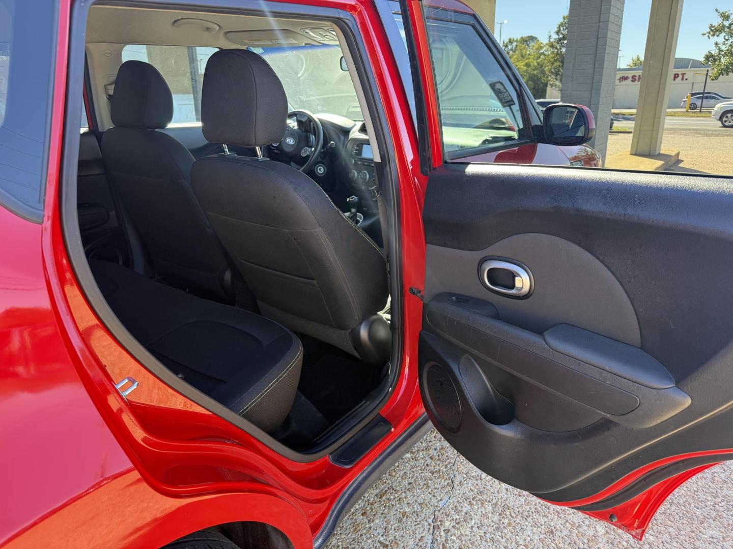 2016 RED KIA SOUL + (PLUS) (KNDJP3A59G7) , located at 922 W. Beacon St., Philadelphia, MS, 39350, (601) 650-3675, 32.770447, -89.127151 - Photo#10