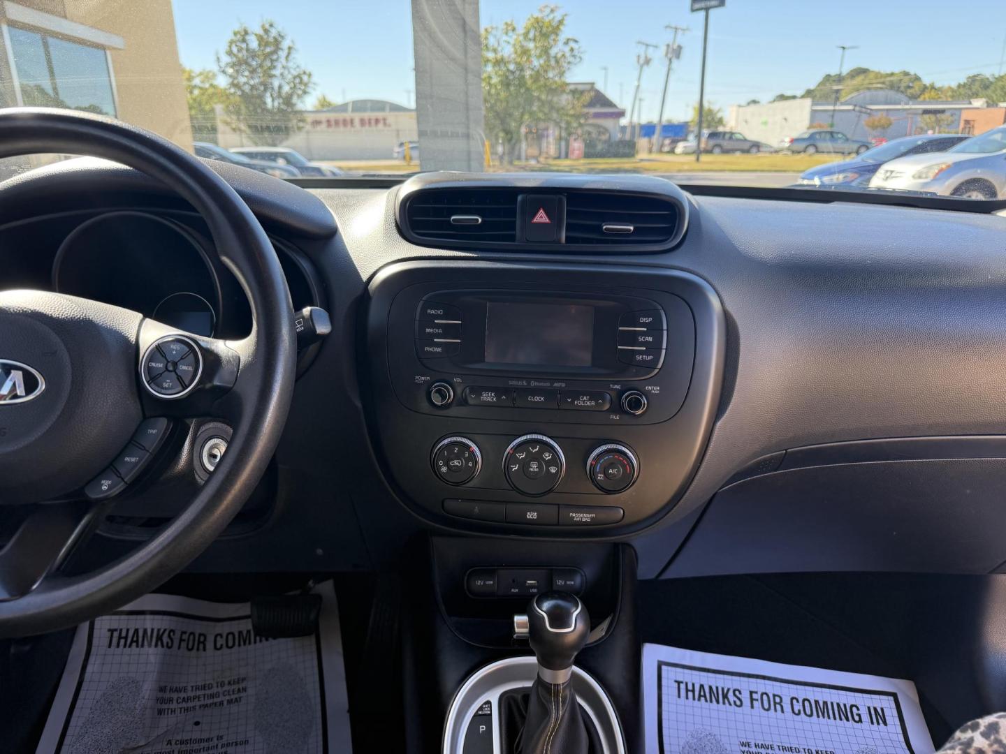 2016 RED KIA SOUL + (PLUS) (KNDJP3A59G7) , located at 922 W. Beacon St., Philadelphia, MS, 39350, (601) 650-3675, 32.770447, -89.127151 - Photo#17