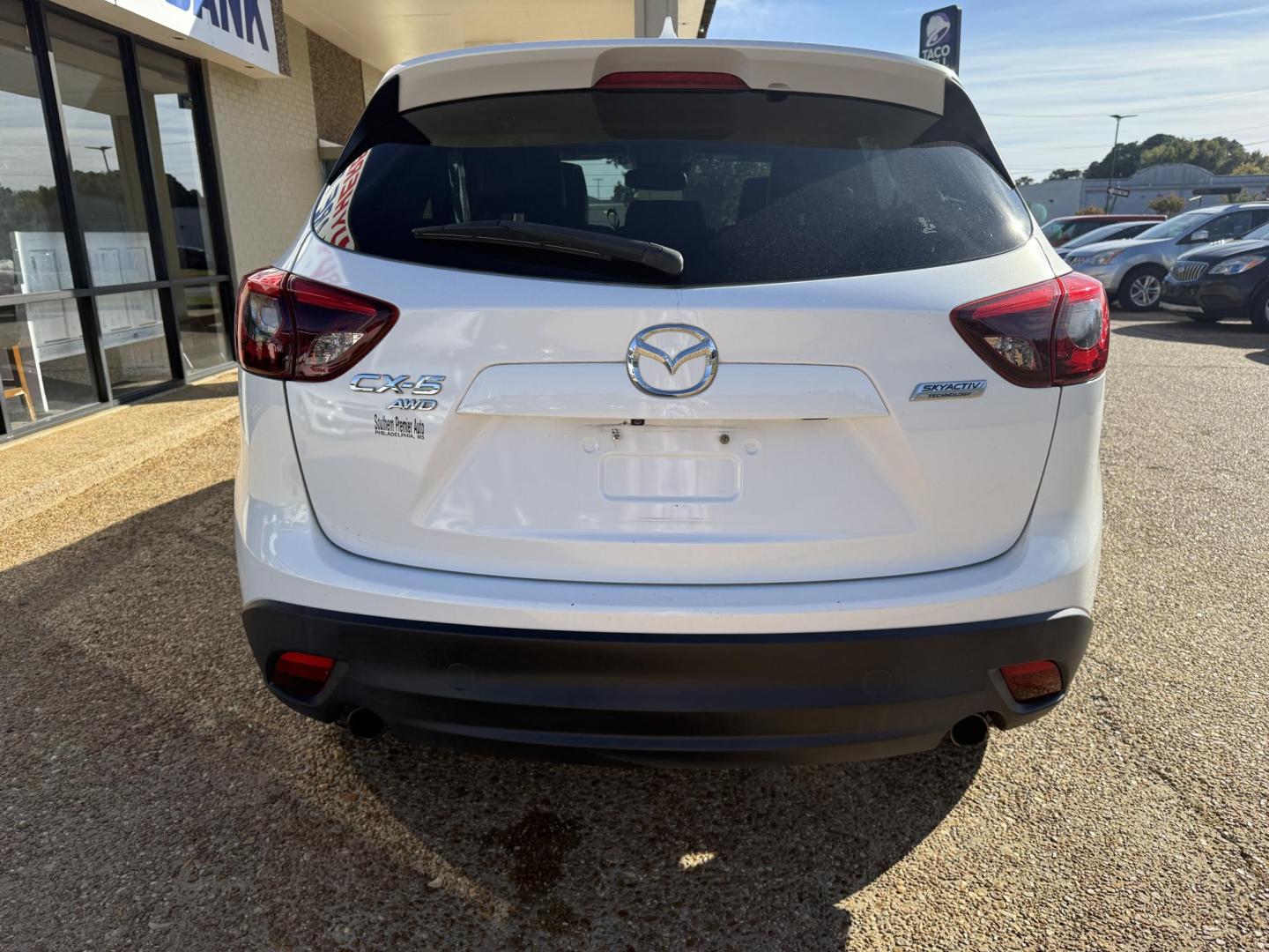 2016 WHITE MAZDA CX-5 GRAND TOURING (JM3KE4DY4G0) , located at 922 W. Beacon St., Philadelphia, MS, 39350, (601) 650-3675, 32.770447, -89.127151 - Photo#7