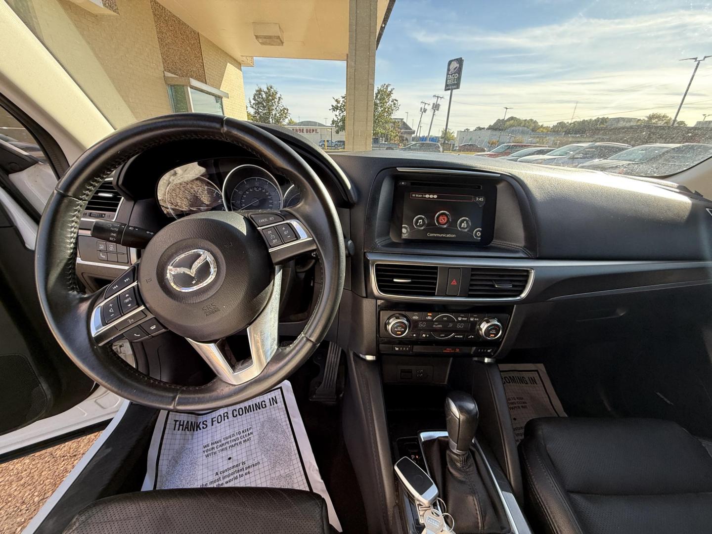 2016 WHITE MAZDA CX-5 GRAND TOURING (JM3KE4DY4G0) , located at 922 W. Beacon St., Philadelphia, MS, 39350, (601) 650-3675, 32.770447, -89.127151 - Photo#17