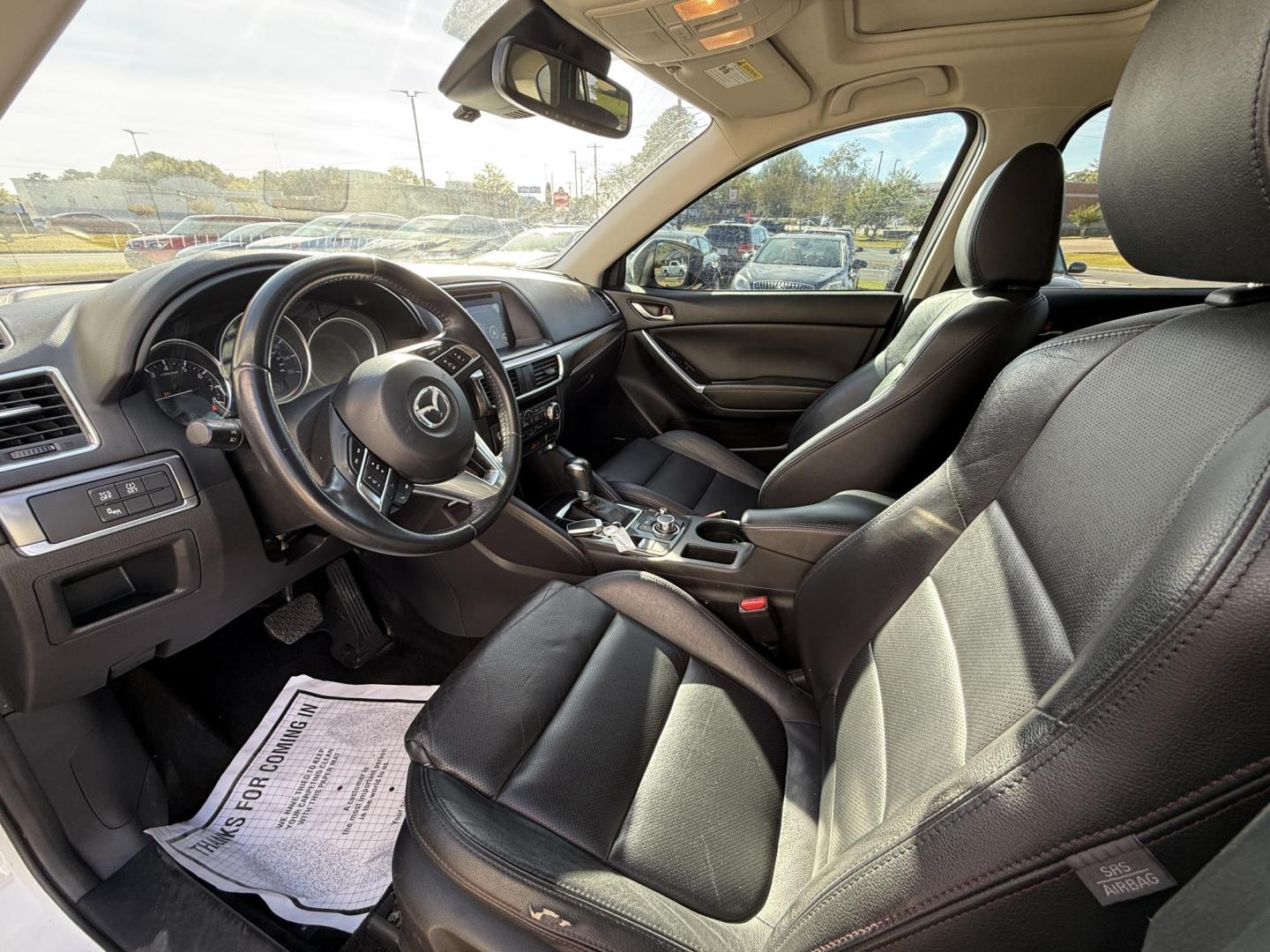 2016 WHITE MAZDA CX-5 GRAND TOURING (JM3KE4DY4G0) , located at 922 W. Beacon St., Philadelphia, MS, 39350, (601) 650-3675, 32.770447, -89.127151 - Photo#16