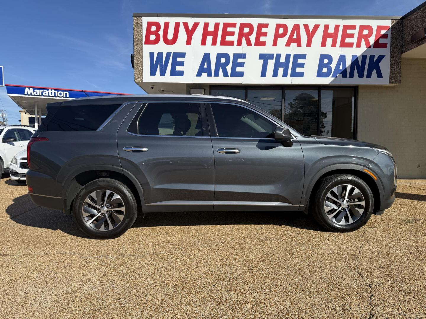 2020 GRAY HYUNDAI PALISADE SEL (KM8R24HE3LU) , located at 922 W. Beacon St., Philadelphia, MS, 39350, (601) 650-3675, 32.770447, -89.127151 - Photo#7