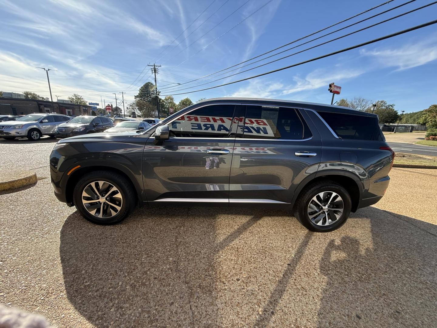 2020 GRAY HYUNDAI PALISADE SEL (KM8R24HE3LU) , located at 922 W. Beacon St., Philadelphia, MS, 39350, (601) 650-3675, 32.770447, -89.127151 - Photo#3